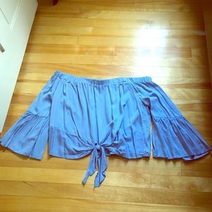 Charlotte Russe Off-The-Shoulder Top